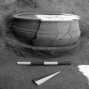 Henrik Brahe || Pottery Jar In Situ at Tell Qalat Halwanji. Syria 2009 || ©