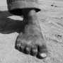 Henrik Brahe || One dirty foot. Kom Al Wasit. Egypt. 2014 || ©